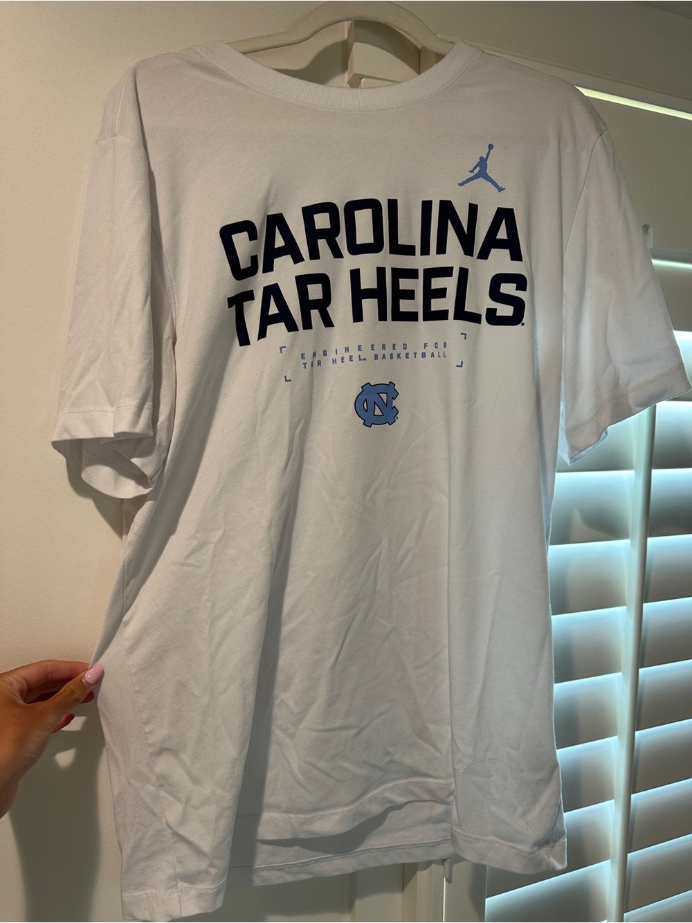 Nike White Dri-FIT Short Sleeve Tee